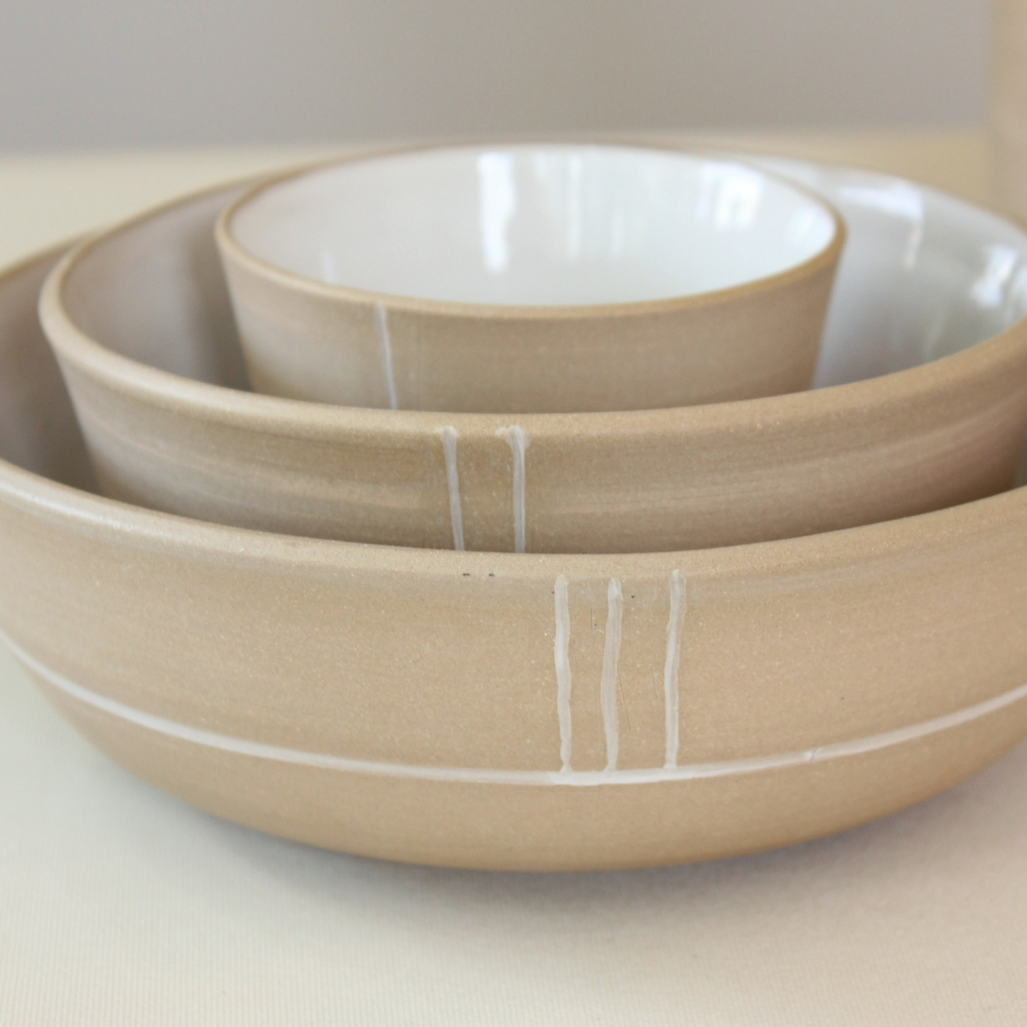 'Lines in Sand' Bowls
