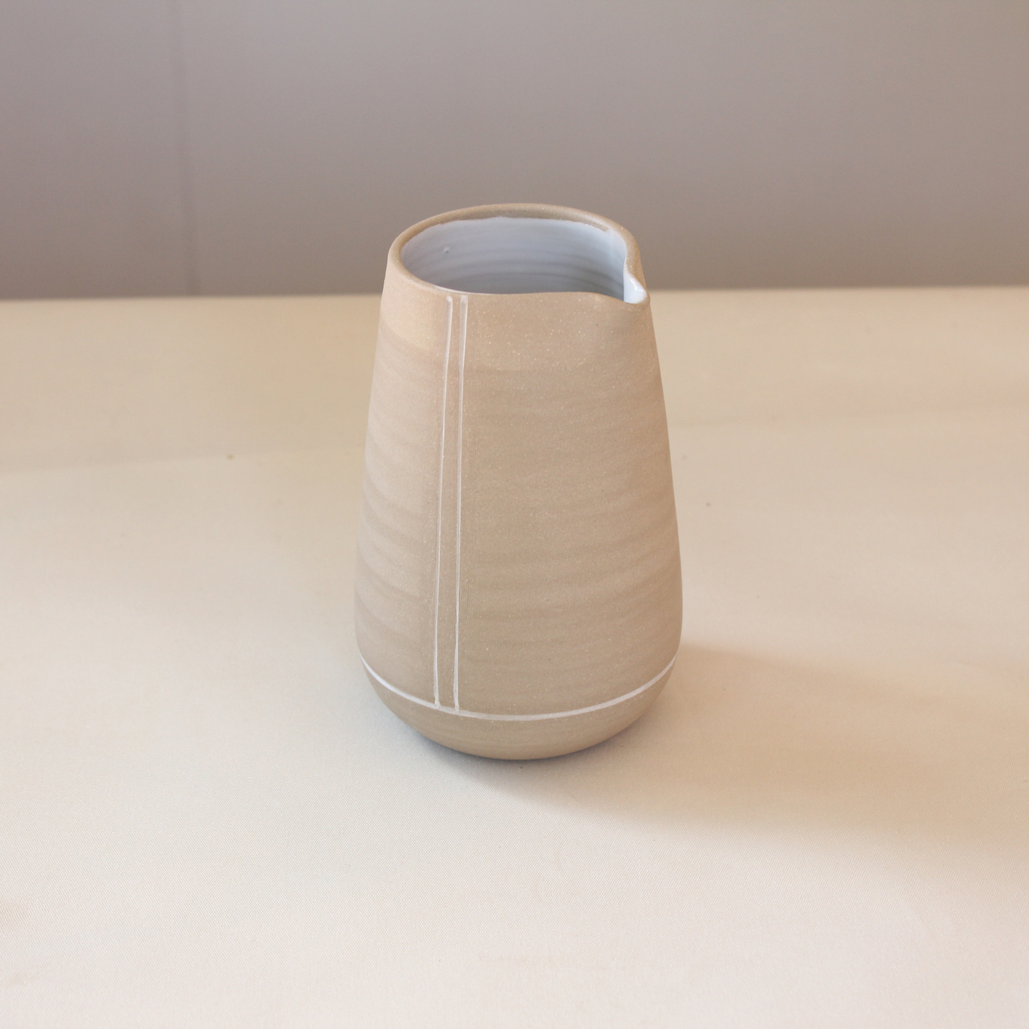 'Lines in Sand' Water Jug