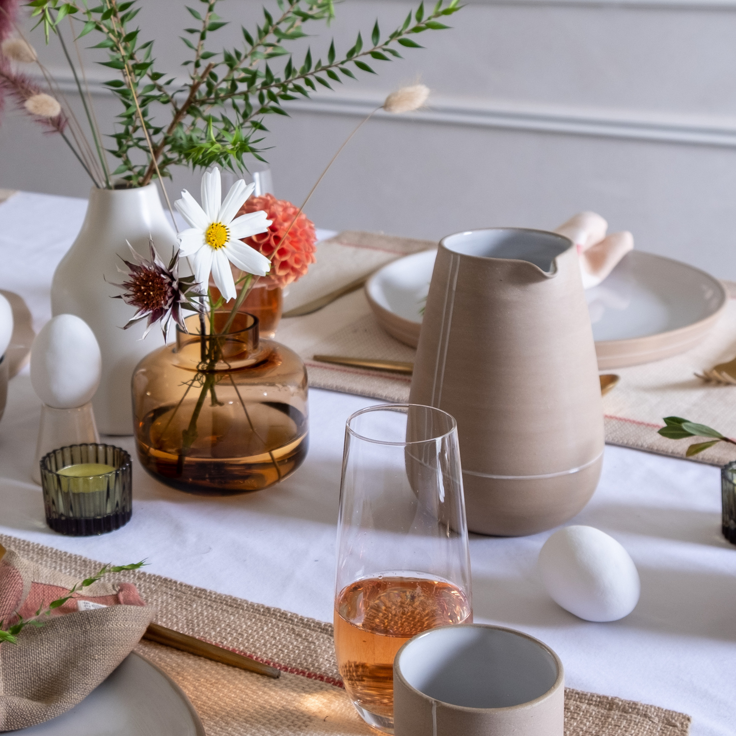 'Lines in Sand' Water Jug