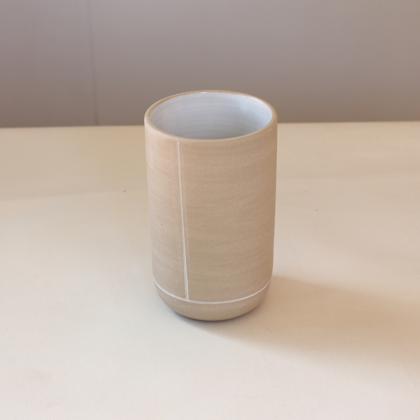 'Lines in Sand' Bud Vase