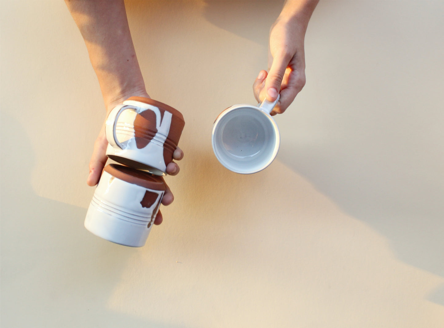 'Spilled Milk' Tumblers