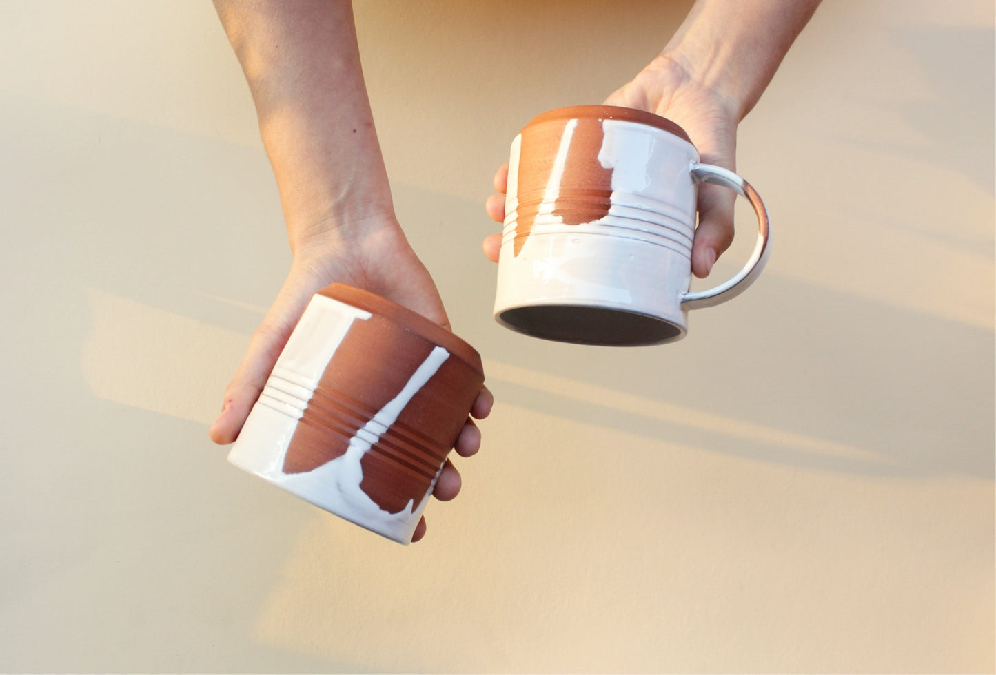 'Spilled Milk' Tumblers