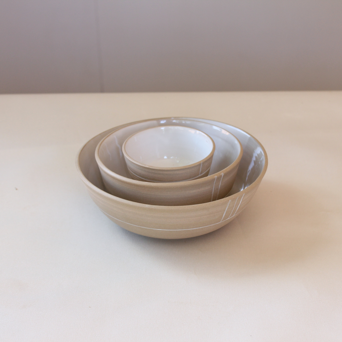'Lines in Sand' Bowls